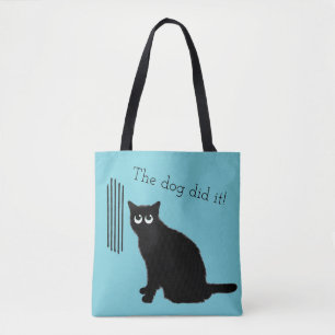 Bolsa Tote Gato Engraçado Amantes De Saco
