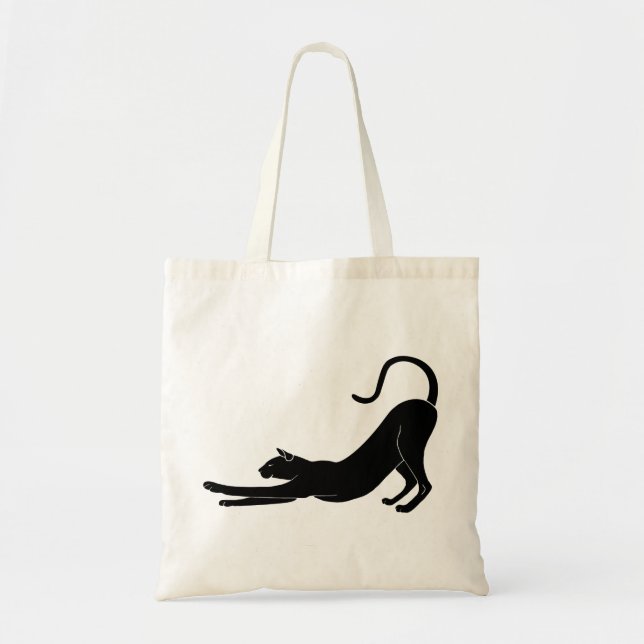 Bolsa Tote Gato estendido (Frente)
