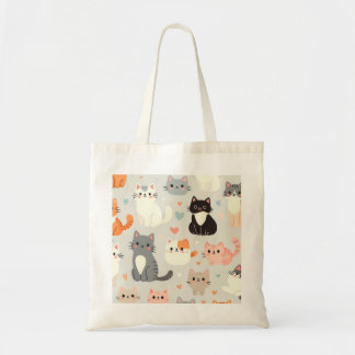 Bolsa Tote gato fofo