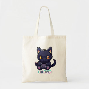 Bolsa Tote Gato Gamer