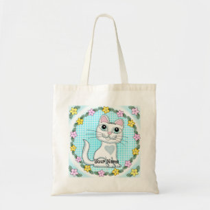 Bolsa Tote Gato Gatinho de Olho Grande 