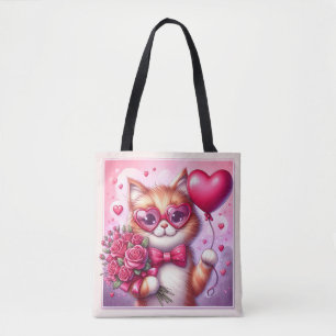 Bolsa Tote Gato/gatinho Dia de os namorados