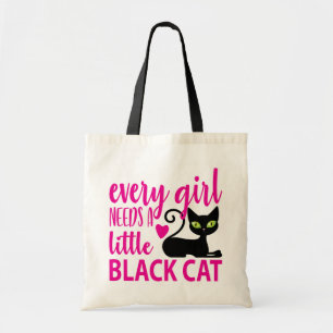 Bolsa Tote Gato Gatinho do  do Dia das Bruxas Negro Louco