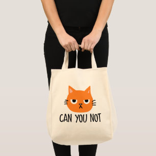 Bolsa Tote Gato irritado não pode ser engraçado?