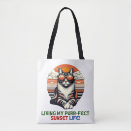 Bolsa Tote Gato Legal Sunset