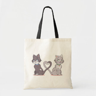 Bolsa Tote Gato Louco, Senhora Engraçada Gatinho, Gatinha Mãe