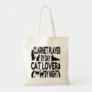 Bolsa Tote Gato Lover Clarinet