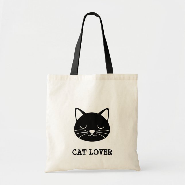 BOLSA TOTE GATO LOVER TOTE BAG (Frente)