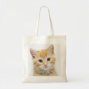 Bolsa Tote Gato malhado da laranja doce