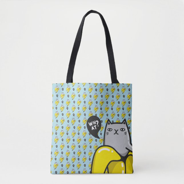 Bolsa Tote Gato na banana (Frente)