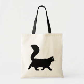 Bolsa Tote Gato Negra Andando | Lover do Gatinho legal