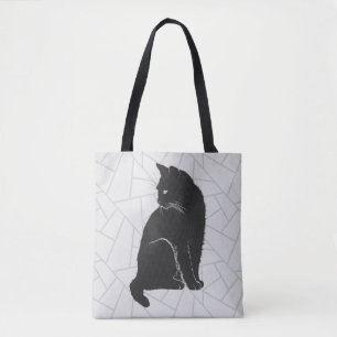 Bolsa Tote Gato Negro