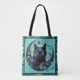Bolsa Tote Gato Negro e Bag Celestial