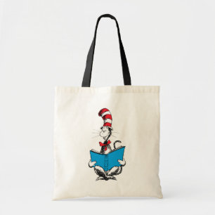 Bolsa Tote Gato no Chapéu Leitura