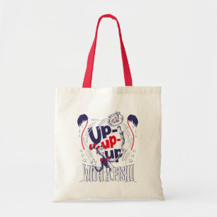 Bolsa Tote Gato no Chapéu   Para Cima Com Um Peixe