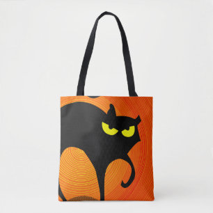 Bolsa Tote Gato Preto
