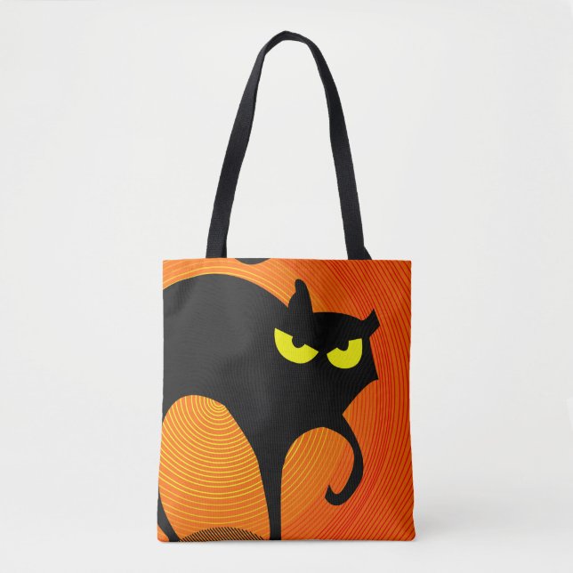 Bolsa Tote Gato Preto (Frente)