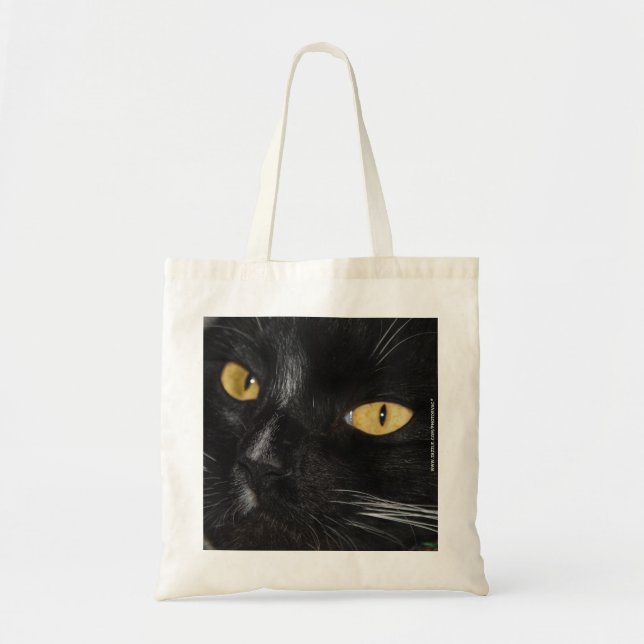 Bolsa Tote Gato preto (Frente)
