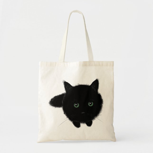 Bolsa Tote Gato preto (Frente)