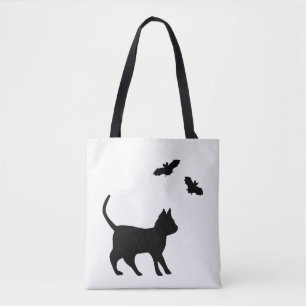 Bolsa Tote Gato Preto com Bat