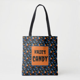 Bolsa Tote Gato Preto Fofo, Aranha, Morcego, Sacola de Doces