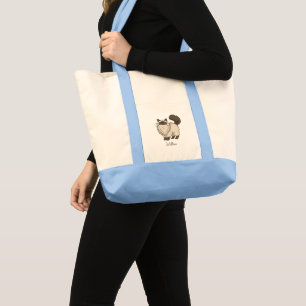 Bolsa Tote Gato Ragdoll Doce Personalizado