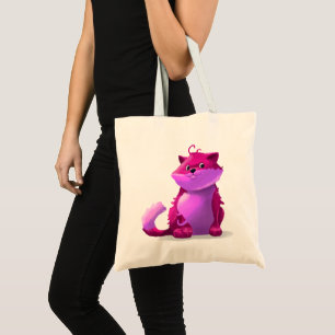 Bolsa Tote Gato rosa
