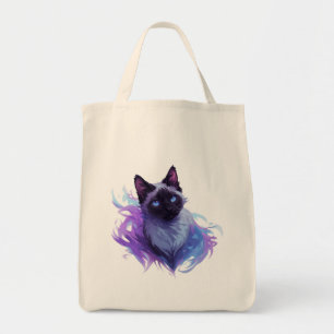 Bolsa Tote Gato Siames Cute