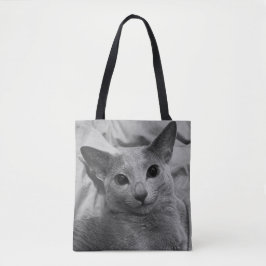 Bolsa Tote Gato sorridente
