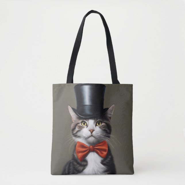 Bolsa Tote Gato Vitoriano (Frente)