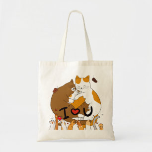 Bolsa Tote Gatos
