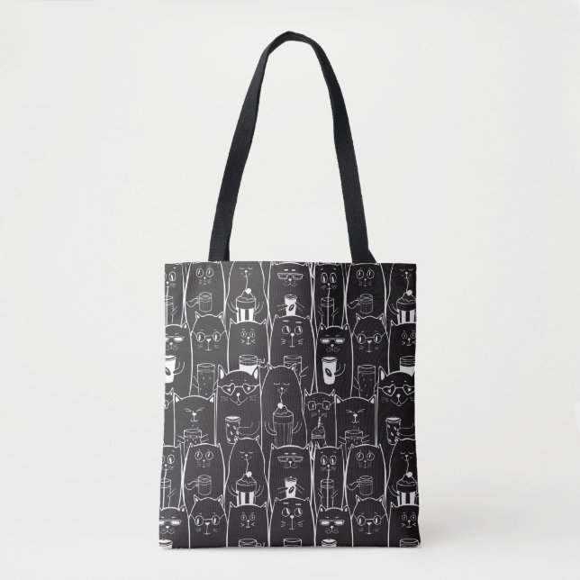 Bolsa Tote Gatos Cons (Frente)