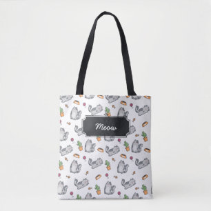 Bolsa Tote Gatos Cons