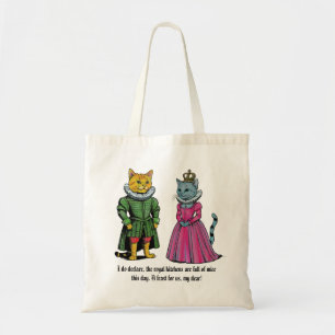 Bolsa Tote Gatos da História do Tudor Times, Kitten Real
