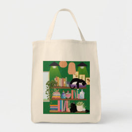 Bolsa Tote Gatos da livraria