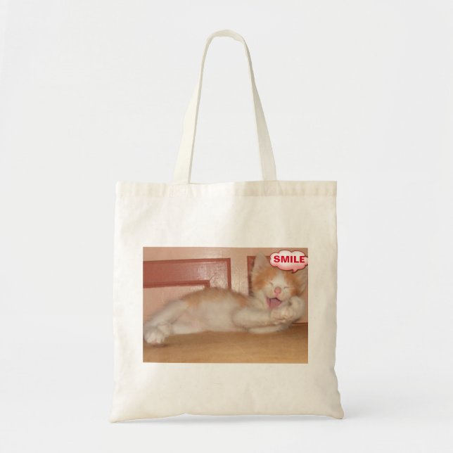 Bolsa Tote Gatos De Meia-Saco De 7 Toalhas (Frente)