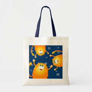 Bolsa Tote Gatos engraçados, saco