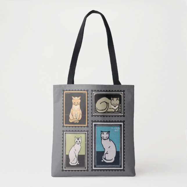 Bolsa Tote Gatos, Julie de Graag (Frente)