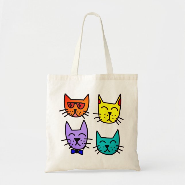 Bolsa Tote Gatos legal (Frente)