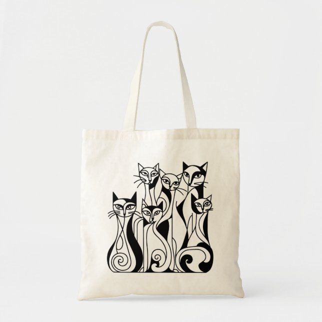 Bolsa Tote Gatos legal (Frente)