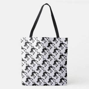 Bolsa Tote Gatos Pretos do Dia das Bruxas