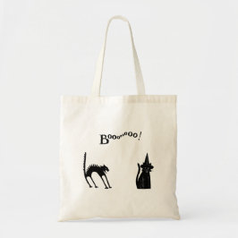 Bolsa Tote Gatos Pretos do Dia das Bruxas