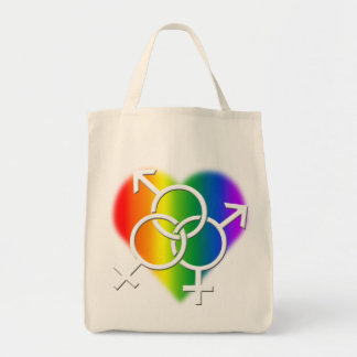 Bolsa Tote Gay Pride Tote Bag LGBT Rainbow Love Shopping Bag