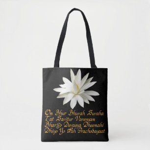 Bolsa Tote Gayatri mantra