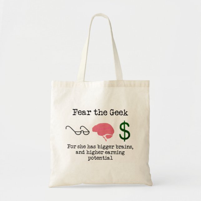 Bolsa Tote Geek! (Frente)