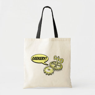 Bolsa Tote Geekery alinha a sacola