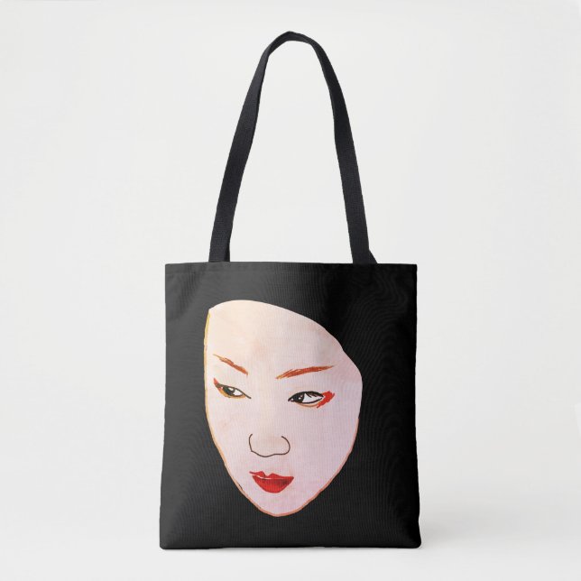Bolsa Tote Geisha Woman Face (Frente)