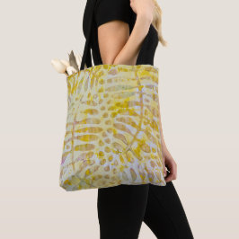 Bolsa Tote Gelli Folhas de Ouro Impresso