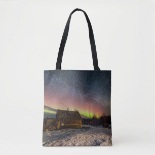 Bolsa Tote Gelo e neve Aurora Polaris Murmansk, Islândia