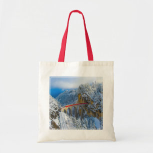 Bolsa Tote Gelo e neve Bernina Express, Suiça